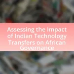 Assessing the Impact of Indian Technology Transfers on African Governance