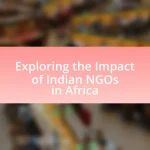Exploring the Impact of Indian NGOs in Africa