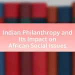 Indian Philanthropy and Its Impact on African Social Issues