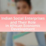 Indian Social Enterprises and Their Role in African Economic Development